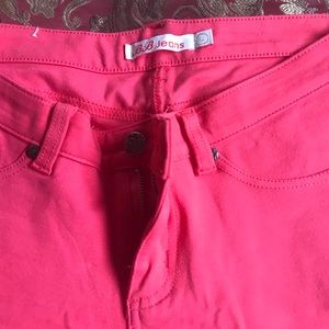 BBJEANS from Papaya Size L Coral Stretchy Knit